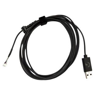 包邮全新罗技G502/G502HERO鼠标线,新款耐用鼠标断电维修送脚贴