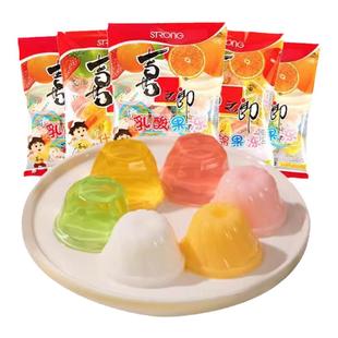 喜之郎360g乳酸什锦果冻椰果爆珠果冻袋装网红儿童零食怀旧