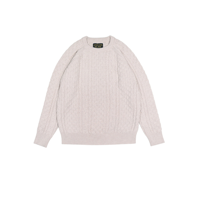 TwistedSweater粗针扭花毛衣