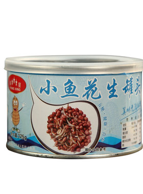 壹虎小鱼花生宁波即食下酒香酥脆