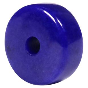 保真原矿精工直切青金石隔片隔珠算盘珠垫片手串手链DIY菩提配饰