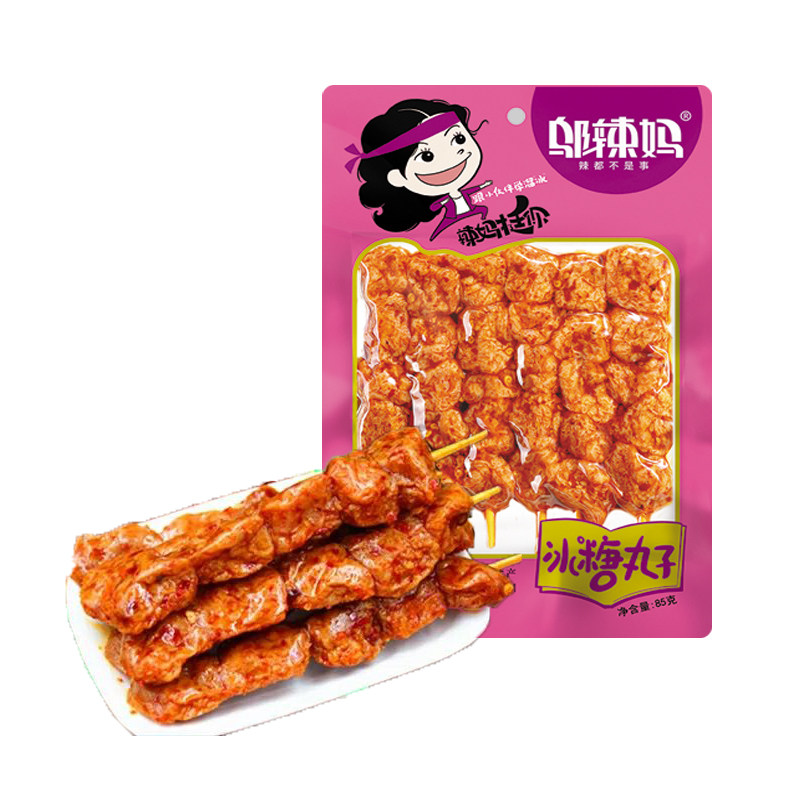 邬辣妈冰糖豆干休闲零食素肉辣条