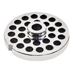 12型/128型绞肉机不锈钢孔板篦子圆刀筛片网十字刀飞刀铰刀头商用