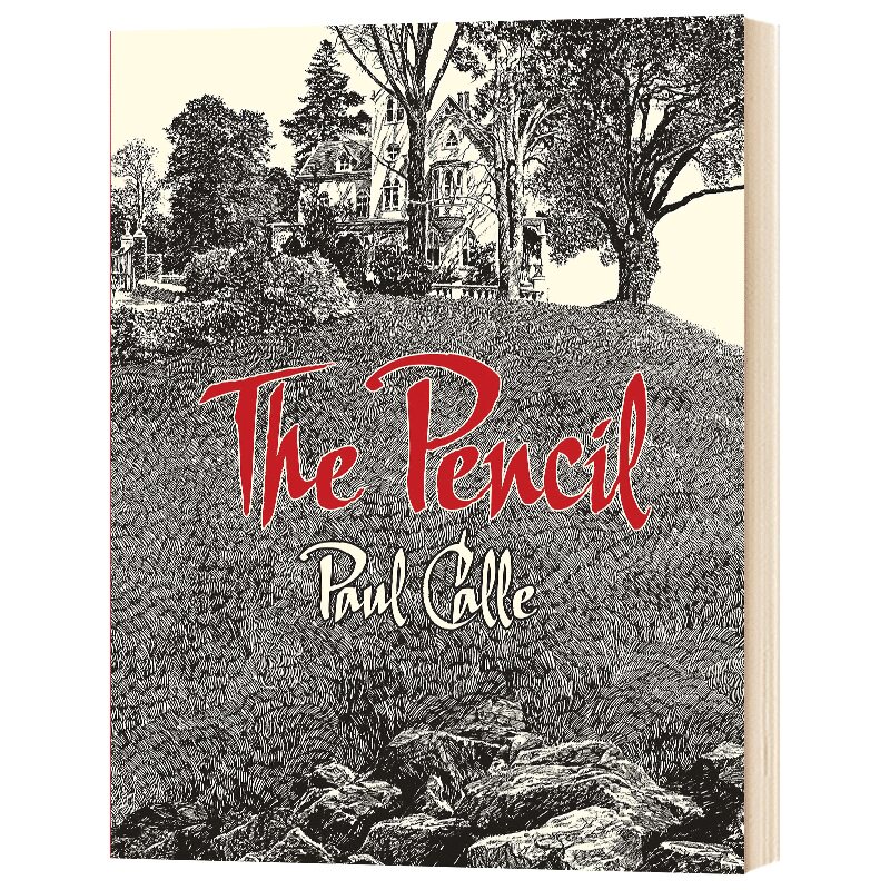铅笔作品 Calle-Pencil 美国艺术家 Paul Calle 英文原版艺术绘画作品 进口英语画册书籍