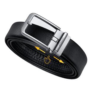 奥康皮带男款2026新款皮带针扣自动扣腰带男士皮带年轻人潮流裤带