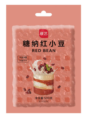 展艺糖糖红小豆500g即食