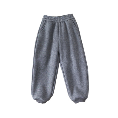 【收脚猫】辰妈儿童加绒裤子冬密密绒加厚保暖直筒亲子束脚裤