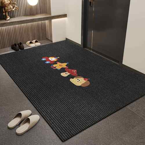 入户地垫门口专用2025新款卡通玄关地毯防滑耐脏耐磨脚垫子可裁剪