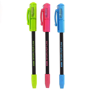 德国KUM库姆Cap Sharpener卷笔刀+橡皮擦+笔套多功能高碳钢高锋利刀刃削笔刀迷你笔刨笔帽易携带铅笔刀