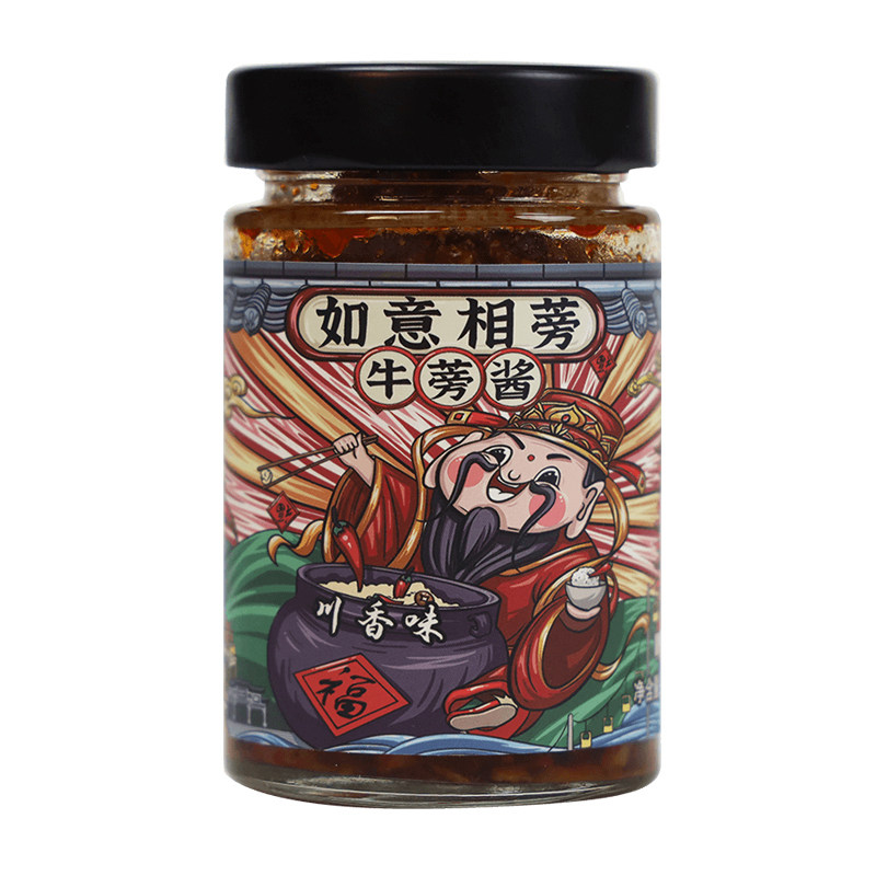 香辣酱晶贝牛蒡酱下饭菜丰县特产