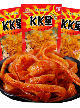湖南网红面筋零食儿时怀旧辣条