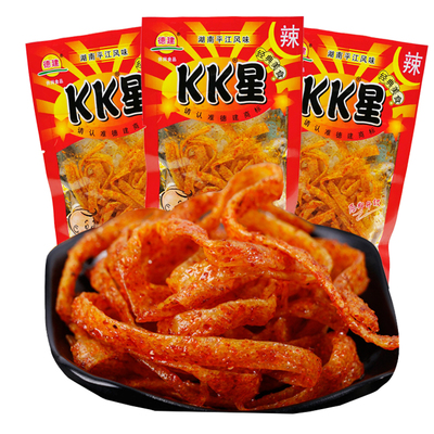 湖南网红面筋零食儿时怀旧辣条