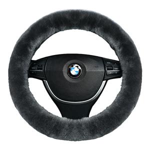 冬季方向盘套澳洲纯羊毛防滑保暖