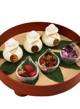 泰国spa用品芳香水疗调配陶瓷