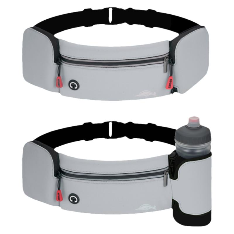 跑步手机腰包女户外马拉松健身装备多功能水壶包隐形运动腰带包