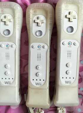 议价wii原装手柄直柄功能正常带加速器成色一般可维修