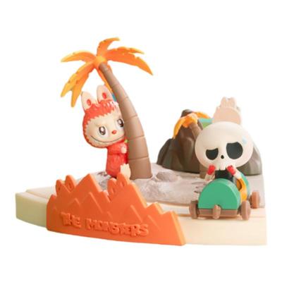 泡泡玛特拉布布一起玩游戏场景