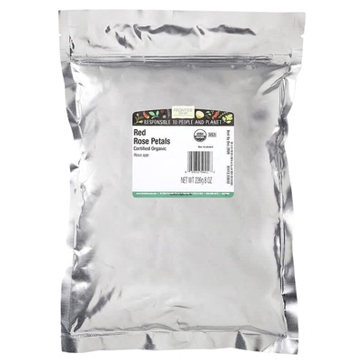 Frontier Co-op红玫瑰花瓣散装花茶浓郁香甜柔和