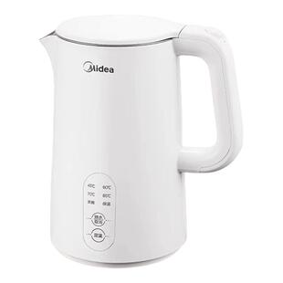 美的电热水壶2026新款家用大容量316不锈钢水养生壶自动断电烧水