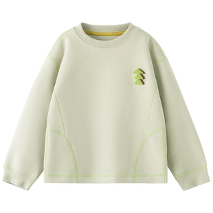 papa爬爬秋儿童亲子卫衣男女童长袖上衣薄款洋气百搭休闲