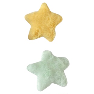 可爱少女心毛绒五角星后脑勺发夹女孩星星儿童侧边碎发刘海夹秋冬