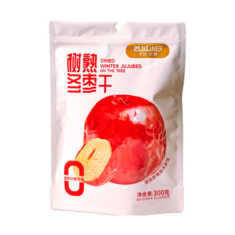 西域小白新疆冬枣干无添加300g