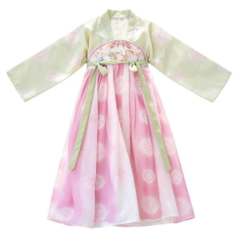 女童汉服唐装夏季超仙公主裙