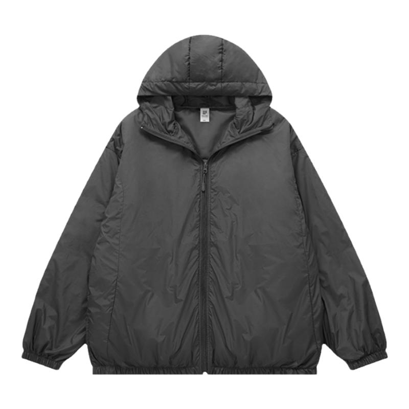 山系户外Teflon特氟龙三防轻薄羽绒服2024秋冬新品纯色夹克外套男