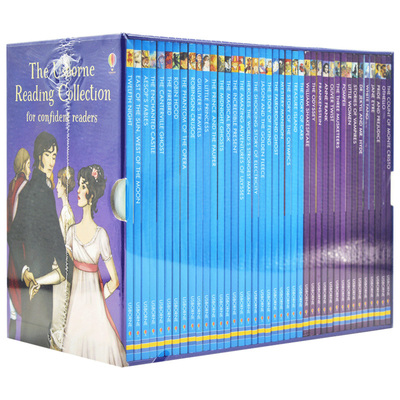 现货 我的第四个图书馆 英文原版 40册套装 The Usborne Reading Collection for Confident Readers