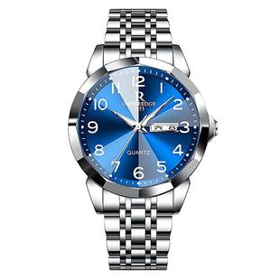 商超名表官方认证全自动机械手表男士日历夜光商务瑞士正品数字面