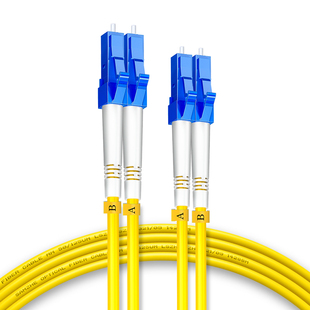 山泽光纤跳线电信级 LC-LC-FC-SC-ST单模双芯尾纤入户光纤线低烟环保外被3米/5米10M延长线