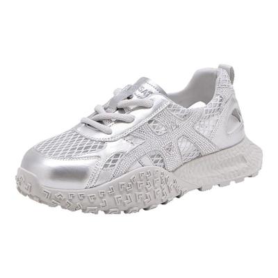 星期六水钻拼接时尚透气休闲鞋女