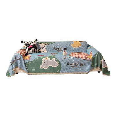 轻奢高级感多巴胺四季通用沙发垫