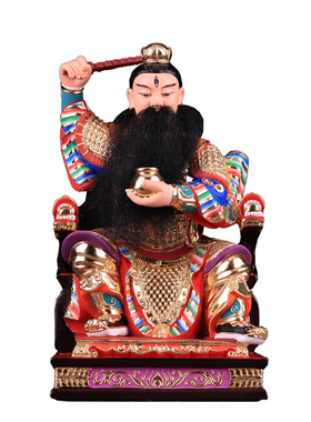 雷声普化天尊树脂神像摆件