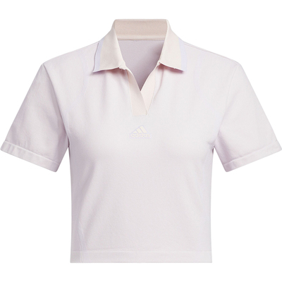 Adidas/阿迪达斯正品FUSTL SEAM POLO女士简约翻领短袖JE1438
