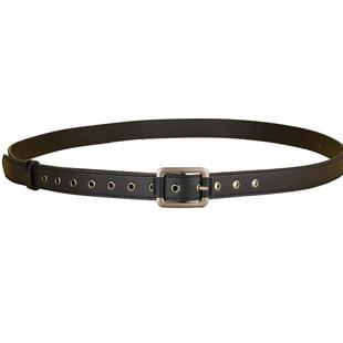 大码皮带女款加长胖mm200斤y2k铆钉女士辣妹风女学生孩裤腰带军训