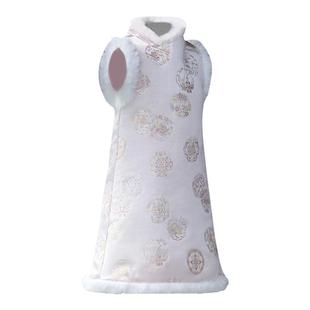 女童旗袍冬装儿童汉服古风拜年服宝宝冬季唐装新中式国风套装古装