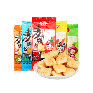 小王子麦烧经典膨化代餐零食