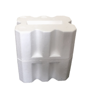 红酒泡沫箱1支2支6支装68/85/95孔径香槟鸡尾酒快递专用箱泡沫盒