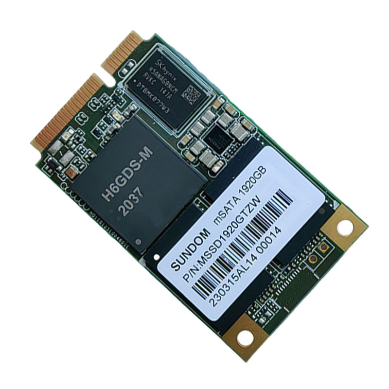 2TB mSATA SSD工业级宽温固态硬盘带独立缓存铠侠TLC颗粒SUNDOM