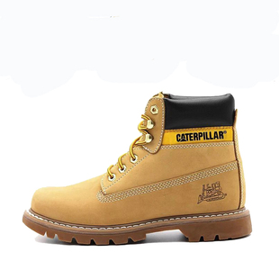 CAT男鞋女鞋卡特大黄靴秋冬马丁靴情侣款高帮工装鞋PWC44100940
