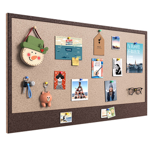 照片墙毛毡板留言板免打孔可定制背景板软木板相片墙壁拍立得装饰品创意风展示板公司文化墙公示栏羊毛毡墙贴
