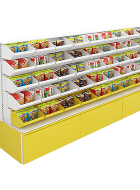 易存超市货架零食小件物品展示