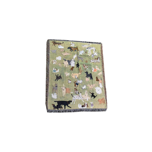 JOJO'S L. PD.Adaptation.沙发毯盖毯狗狗乐园线毯棉线毯 | 改编