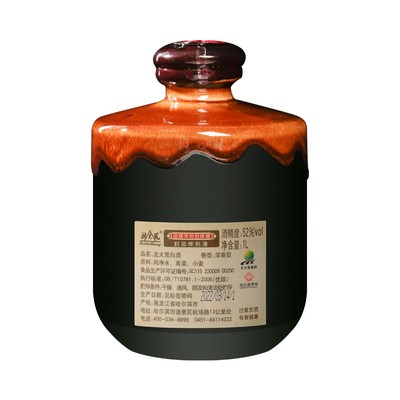 北大荒封坛年份老酒1L装浓香酒