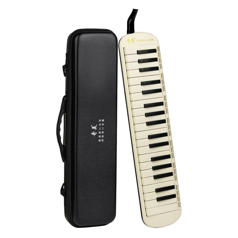 奇美口风琴37键小学生专用32键高端专业演奏级初中生成人口吹乐器