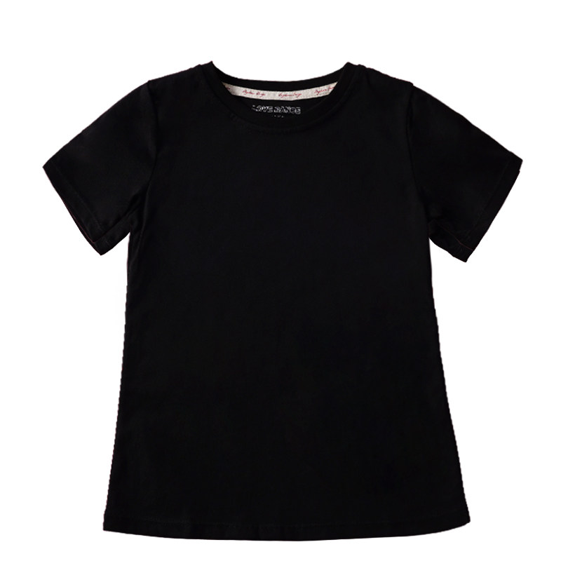 儿童舞蹈服短袖上衣纯棉女拉丁舞