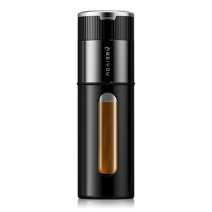 一键开盖玻璃杯男款女2024新款防摔耐高温茶水分离泡茶水杯子定制