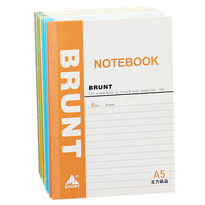 主力A4大笔记本本子a6a5b5记事本