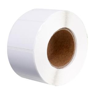 得力三防标签打印纸热敏标签纸服装吊牌食品不干胶条码纸防水